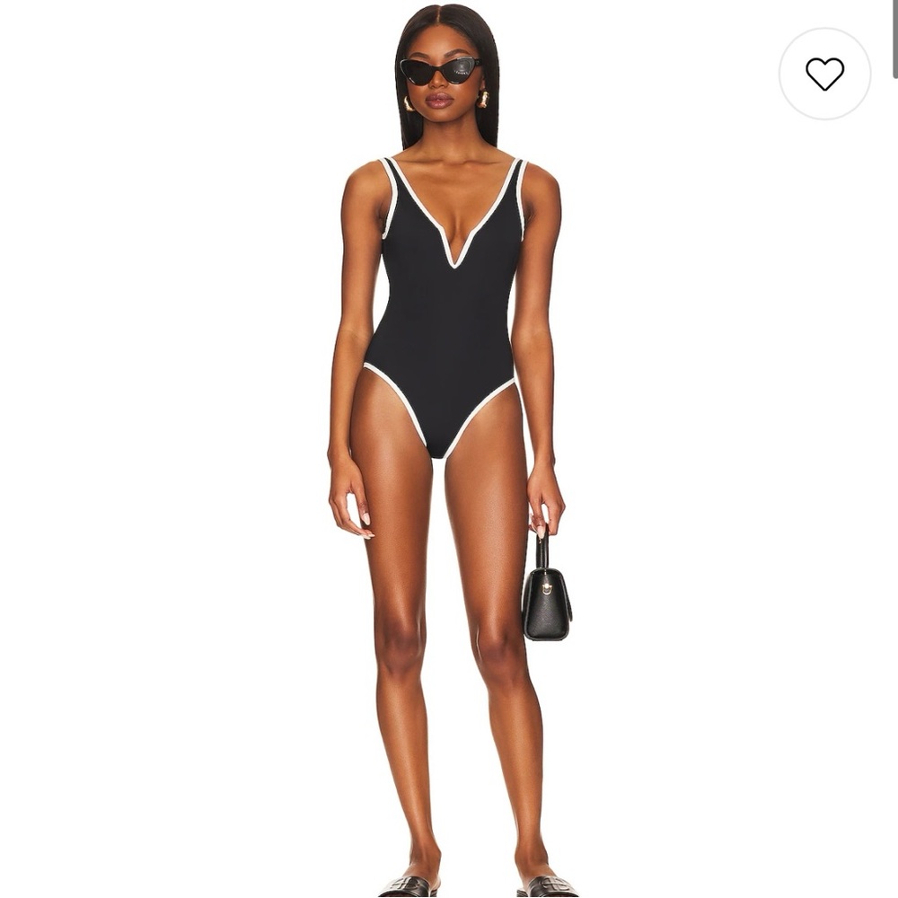 LSPACE black and white bathing suit